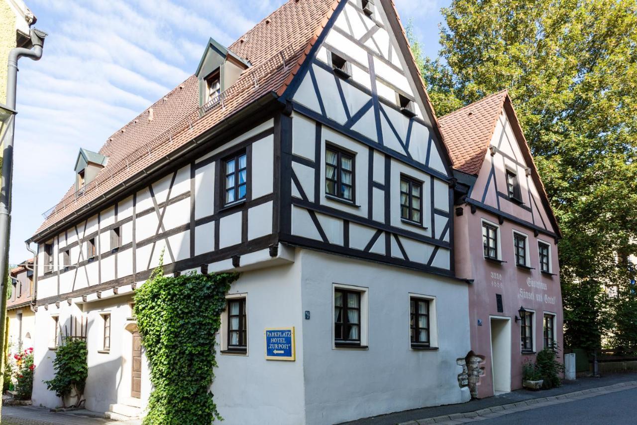 Hotel-Gasthof Zur Post Velburg Exterior foto